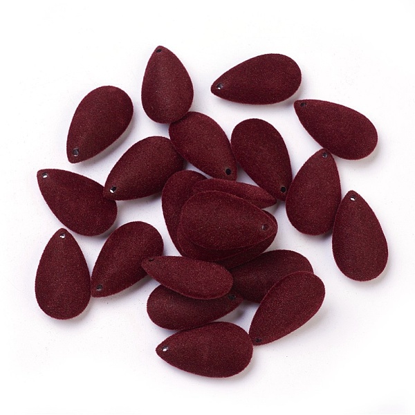 PandaHall Flocky Acrylic Pendants, teardrop, Dark Red, 28.5x16x7.5mm, Hole: 1.6mm Acrylic Teardrop Red
PandaHall Flocky Acrylic Pendants, teardrop, Dark Red, 28.5x16x7.5mm, Hole: 1.6mm Acrylic Teardrop Red