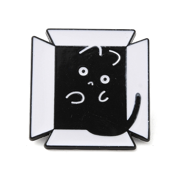 PandaHall Liquid Cat Enamel Pins, Black Alloy Badge for Backpack Clothes, Box, 28x27x1.3mm Alloy+Enamel Box Black
PandaHall Liquid Cat Enamel Pins, Black Alloy Badge for Backpack Clothes, Box, 28x27x1.3mm Alloy+Enamel Box Black