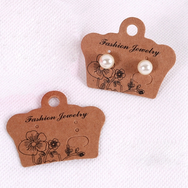 PandaHall Kraft Paper Earring Display Cards, Crown, Tan, 4x5x0.05cm Paper Flower Orange
PandaHall Kraft Paper Earring Display Cards, Crown, Tan, 4x5x0.05cm Paper Flower Orange