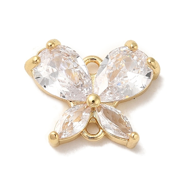 PandaHall Brass Pave Clear Cubic Zirconia Connector Charms, Butterfly Links, Long-Lasting Plated, Real 14K Gold Plated, 11x13.5x3mm, Hole...
PandaHall Brass Pave Clear Cubic Zirconia Connector Charms, Butterfly Links, Long-Lasting Plated, Real 14K Gold Plated, 11x13.5x3mm, Hole...