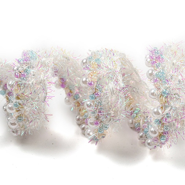 PandaHall Polyester Crochet Lace Trim, Knitted Decor Trimming with Glass Pearl, for Clothes Bridal Dress, WhiteSmoke, 5/8 inch(14.5mm)..., White
PandaHall Polyester Crochet Lace Trim, Knitted Decor Trimming with Glass Pearl, for Clothes Bridal Dress, WhiteSmoke, 5/8 inch(14.5mm)..., White