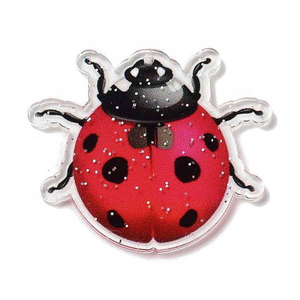 PandaHall Acrylic Pendants, Ladybird, Red, 38.5x44.5x2.5mm, Hole: 1mm Acrylic Ladybug Red
PandaHall Acrylic Pendants, Ladybird, Red, 38.5x44.5x2.5mm, Hole: 1mm Acrylic Ladybug Red