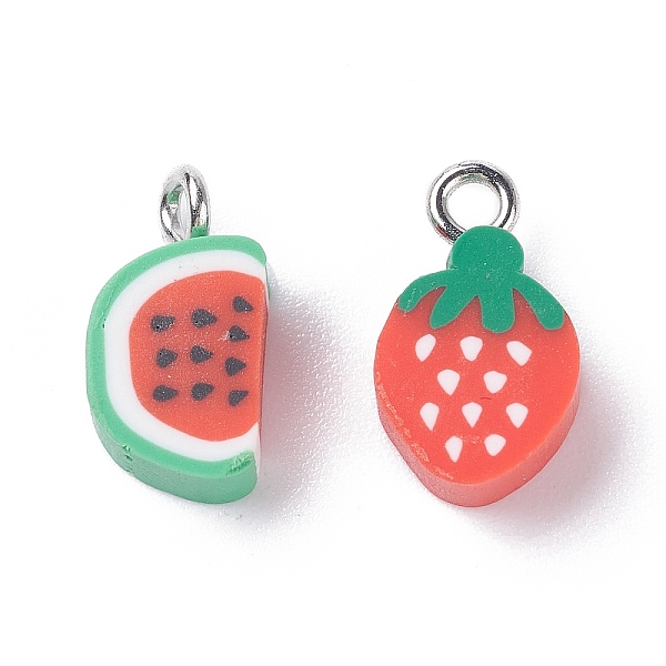 PandaHall Handmade Polymer Clay Pendants and Beads, Mixed Shapes, Mixed Color, 7~22x8~14.5x3.5~5mm, Hole: 2mm, about 67pcs/50g Polymer Clay..., Multicolor
PandaHall Handmade Polymer Clay Pendants and Beads, Mixed Shapes, Mixed Color, 7~22x8~14.5x3.5~5mm, Hole: 2mm, about 67pcs/50g Polymer Clay..., Multicolor
