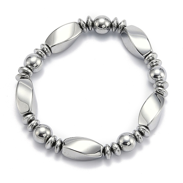 PandaHall Non-magnetic Synthetic Hematite Stretchy Bracelets, Platinum Plated, 52mm Non-magnetic Hematite Yellow
PandaHall Non-magnetic Synthetic Hematite Stretchy Bracelets, Platinum Plated, 52mm Non-magnetic Hematite Yellow