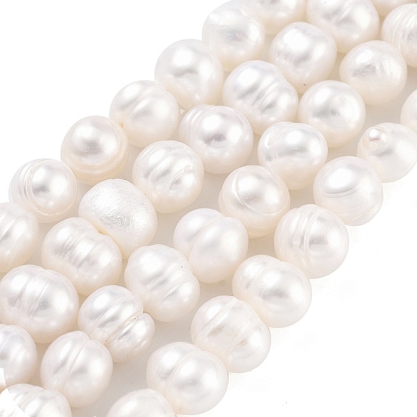 PandaHall Natural Cultured Freshwater Pearl Beads Strands, Potato, Floral White, 7~8mm, Hole: 0.6mm, about 26pcs/strand, 6.69 inch(17cm)...
PandaHall Natural Cultured Freshwater Pearl Beads Strands, Potato, Floral White, 7~8mm, Hole: 0.6mm, about 26pcs/strand, 6.69 inch(17cm)...