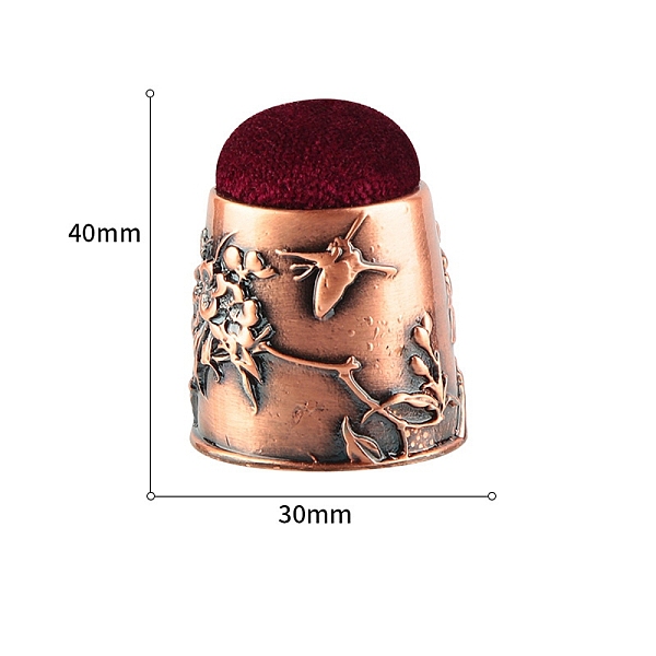 PandaHall Retro Flower Zine Alloy Needle Pins Wrist Velvet Cushions, for Sewing Quilting Accessories, Red, Red Copper, 40x30mm Alloy Column...
PandaHall Retro Flower Zine Alloy Needle Pins Wrist Velvet Cushions, for Sewing Quilting Accessories, Red, Red Copper, 40x30mm Alloy Column...