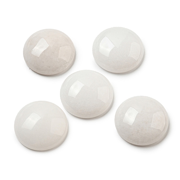 PandaHall Natural White Jade Cabochons, Flat Round, 20~21.5x6~8mm White Jade Flat Round
PandaHall Natural White Jade Cabochons, Flat Round, 20~21.5x6~8mm White Jade Flat Round