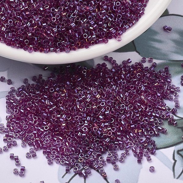 PandaHall MIYUKI Delica Beads, Cylinder, Japanese Seed Beads, 11/0, (DB2389) Inside Dyed Magenta, 1.3x1.6mm, Hole: 0.8mm, about..., Pink
PandaHall MIYUKI Delica Beads, Cylinder, Japanese Seed Beads, 11/0, (DB2389) Inside Dyed Magenta, 1.3x1.6mm, Hole: 0.8mm, about..., Pink