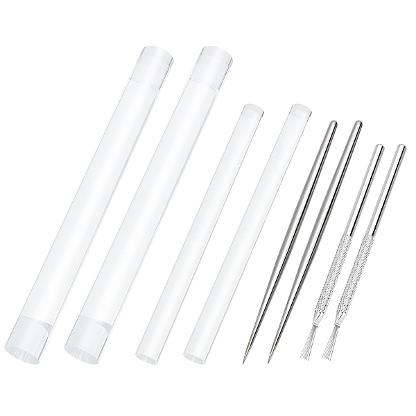 PandaHall FINGERINSPIRE 4 Pcs Clear Acrylic Clay Rolling Pins and 4 pcs Stainless Steel Clay Needle Tool DIY Polymer Round Tube Roller Clay...
PandaHall FINGERINSPIRE 4 Pcs Clear Acrylic Clay Rolling Pins and 4 pcs Stainless Steel Clay Needle Tool DIY Polymer Round Tube Roller Clay...