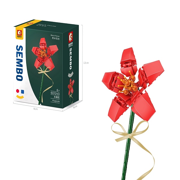 PandaHall Kapok Potted Flowers Building Blocks, with Riband, DIY Artificial Bouquet Building Bricks Toy for Kids, Red, 120x90x58mm Plastic...
PandaHall Kapok Potted Flowers Building Blocks, with Riband, DIY Artificial Bouquet Building Bricks Toy for Kids, Red, 120x90x58mm Plastic...