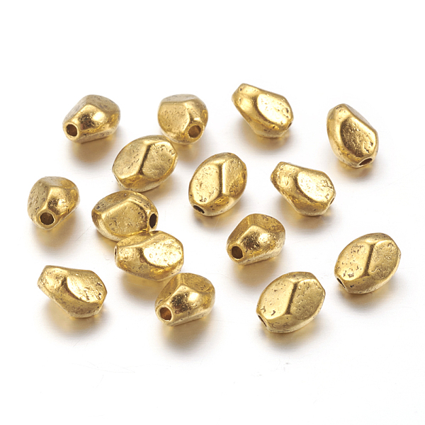 PandaHall Tibetan Style Alloy Spacer Beads, Lead Free & Cadmium Free, Oval, Antique Golden, 6x5mm, Hole: 1mm Alloy Oval
PandaHall Tibetan Style Alloy Spacer Beads, Lead Free & Cadmium Free, Oval, Antique Golden, 6x5mm, Hole: 1mm Alloy Oval