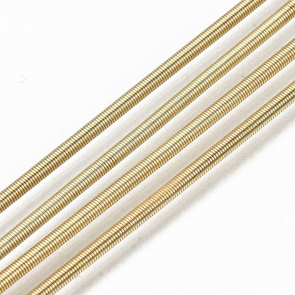 PandaHall Steel Memory Wire, for Collar Necklace Making, Long-Lasting Plated, Necklace Wire, Golden, 12 Gauge, 2mm Steel Round
PandaHall Steel Memory Wire, for Collar Necklace Making, Long-Lasting Plated, Necklace Wire, Golden, 12 Gauge, 2mm Steel Round