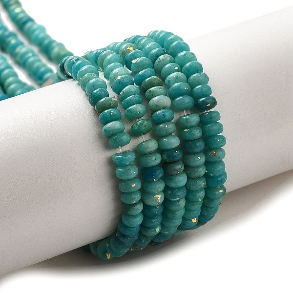 PandaHall Natural Dolomite Beads Strands, with Synthetic Opal, Dyed, Rondelle, Turquoise, 4x2mm, Hole: 0.7mm, about 177pcs/strand, 15.94''..., Green
PandaHall Natural Dolomite Beads Strands, with Synthetic Opal, Dyed, Rondelle, Turquoise, 4x2mm, Hole: 0.7mm, about 177pcs/strand, 15.94''..., Green