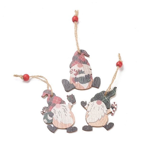 PandaHall Christmas Theme Wood Big Pendant Decorations, with Hemp Rope & Bead, Santa Claus, Misty Rose, 137~143mm, 9pcs/box, box: about...
PandaHall Christmas Theme Wood Big Pendant Decorations, with Hemp Rope & Bead, Santa Claus, Misty Rose, 137~143mm, 9pcs/box, box: about...