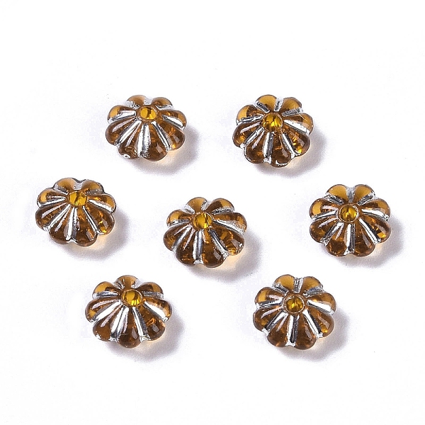 PandaHall Acrylic Beads, Silver Metal Enlaced, Flower, Goldenrod, 6.5x6.5x3.5mm, Hole: 1.6mm, about 6250pcs/500g Acrylic Flower Gold
PandaHall Acrylic Beads, Silver Metal Enlaced, Flower, Goldenrod, 6.5x6.5x3.5mm, Hole: 1.6mm, about 6250pcs/500g Acrylic Flower Gold
