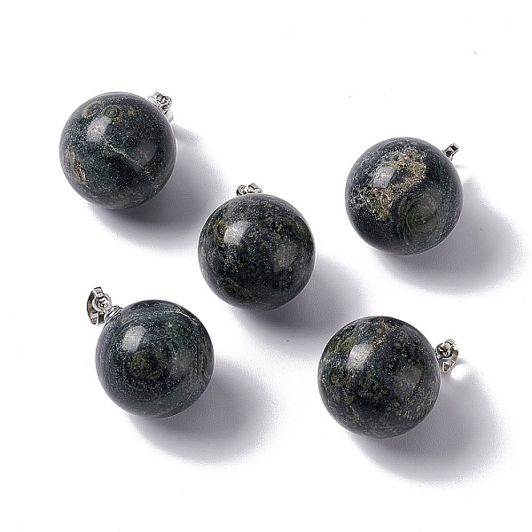 PandaHall Natural Kambaba Jasper Pendants, with Platinum Tone Brass Findings, Round Charm, 22x18mm, Hole: 3x6mm Kambaba Jasper Round
PandaHall Natural Kambaba Jasper Pendants, with Platinum Tone Brass Findings, Round Charm, 22x18mm, Hole: 3x6mm Kambaba Jasper Round