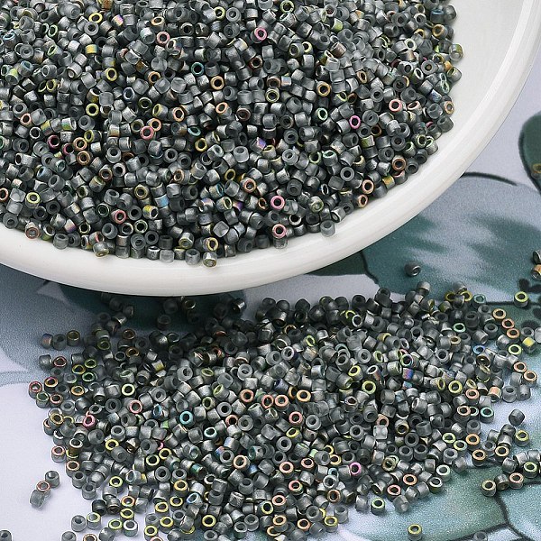 PandaHall MIYUKI Delica Beads, Cylinder, Japanese Seed Beads, 11/0, (DB2203) Vitrail Matte, 1.3x1.6mm, Hole: 0.8mm, about 10000pcs/bag..., Gray
PandaHall MIYUKI Delica Beads, Cylinder, Japanese Seed Beads, 11/0, (DB2203) Vitrail Matte, 1.3x1.6mm, Hole: 0.8mm, about 10000pcs/bag..., Gray