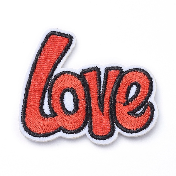 PandaHall Computerized Embroidery Cloth Iron on/Sew on Patches, Costume Accessories, Appliques, Word Love, Red, 50x59x2mm Cloth Word Red
PandaHall Computerized Embroidery Cloth Iron on/Sew on Patches, Costume Accessories, Appliques, Word Love, Red, 50x59x2mm Cloth Word Red