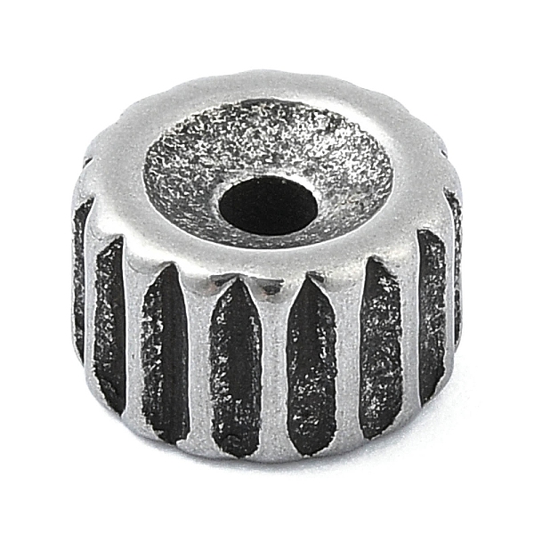 PandaHall 304 Stainless Steel Beads, Column, Antique Silver, 8x5mm, Hole: 1.8mm 304 Stainless Steel Column
PandaHall 304 Stainless Steel Beads, Column, Antique Silver, 8x5mm, Hole: 1.8mm 304 Stainless Steel Column