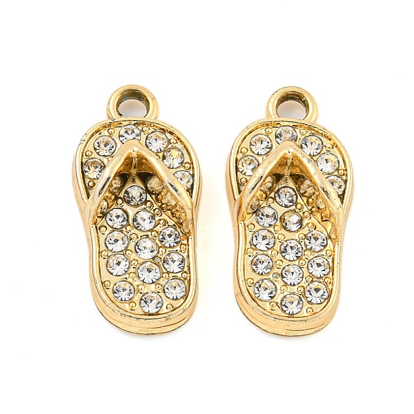 PandaHall UV Plating Alloy Rhinestone Pendants, Shoes, Golden, 18x9x5.5mm, Hole: 1.8mm Alloy+Rhinestone Shoes Clear
PandaHall UV Plating Alloy Rhinestone Pendants, Shoes, Golden, 18x9x5.5mm, Hole: 1.8mm Alloy+Rhinestone Shoes Clear