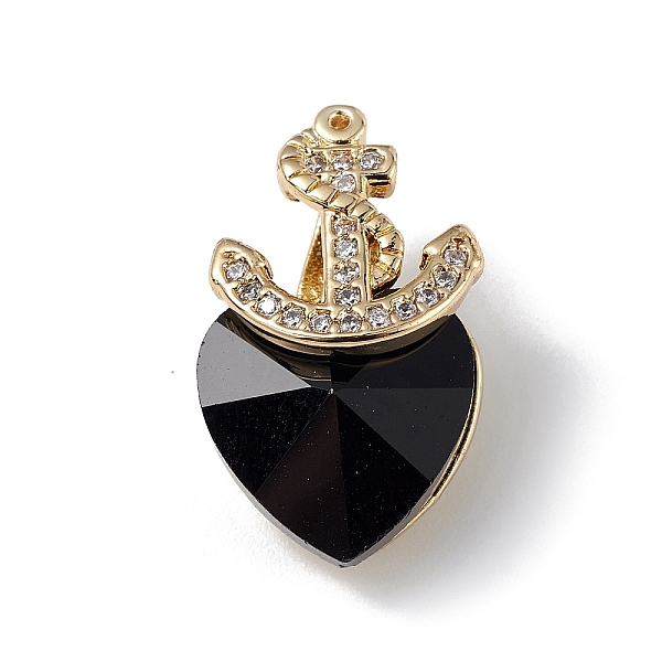 PandaHall Real 18K Gold Plated Rack Plating Brass Micro Pave Clear Cubic Zirconia Pendants, with Glass, Long-Lasting Plated, Cadmium Free &..., Black
PandaHall Real 18K Gold Plated Rack Plating Brass Micro Pave Clear Cubic Zirconia Pendants, with Glass, Long-Lasting Plated, Cadmium Free &..., Black