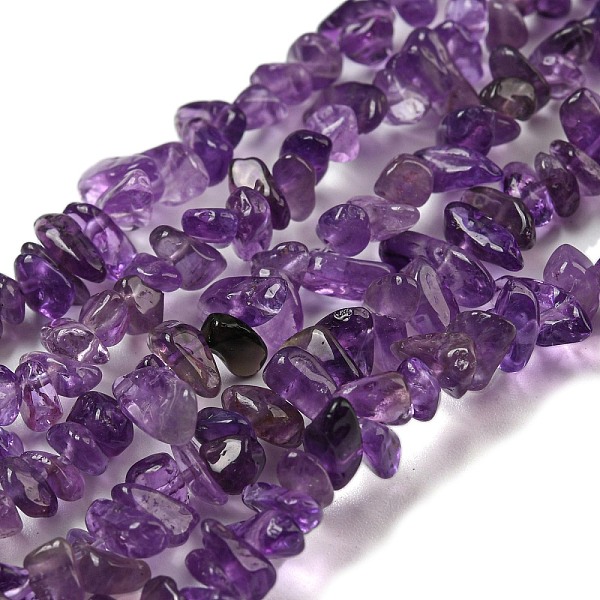 PandaHall Natural Amethyst Beads Strands, Chip, 4~16x3~4x3~6mm, Hole: 0.6mm, 30.71''(78cm) Amethyst Chip
PandaHall Natural Amethyst Beads Strands, Chip, 4~16x3~4x3~6mm, Hole: 0.6mm, 30.71''(78cm) Amethyst Chip