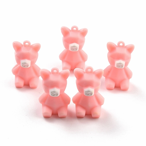 PandaHall PVC Faceted Cartoon Pig Pendants, for DIY Keychain Making, Pink, 44x27x27.5mm, Hole: 3mm PVC Pig Pink
PandaHall PVC Faceted Cartoon Pig Pendants, for DIY Keychain Making, Pink, 44x27x27.5mm, Hole: 3mm PVC Pig Pink