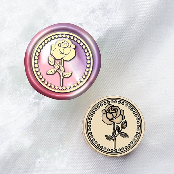PandaHall Wax Seal Brass Stamp Head, for Wax Seal Stamp, Flower, 15x15mm, Hole: 7mm Brass Flower
PandaHall Wax Seal Brass Stamp Head, for Wax Seal Stamp, Flower, 15x15mm, Hole: 7mm Brass Flower
