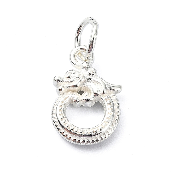 PandaHall 990 Sterling Silver Dragon Charms with Jump Rings, Silver, 13x9x2mm, Hole: 4mm Sterling Silver Dragon
PandaHall 990 Sterling Silver Dragon Charms with Jump Rings, Silver, 13x9x2mm, Hole: 4mm Sterling Silver Dragon