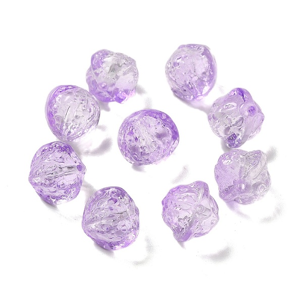 PandaHall Transparent Glass Beads, Gradient Color, Walnut, Lilac, 12x13x12mm, Hole: 1.2mm Glass Round Purple
PandaHall Transparent Glass Beads, Gradient Color, Walnut, Lilac, 12x13x12mm, Hole: 1.2mm Glass Round Purple