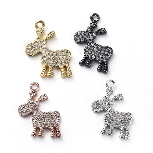 PandaHall Brass Micro Pave Cubic Zirconia Pendants, Donkey, Clear, Mixed Color, 17x12.5x2mm, Hole: 1.4mm Brass+Cubic Zirconia Other Animal...
PandaHall Brass Micro Pave Cubic Zirconia Pendants, Donkey, Clear, Mixed Color, 17x12.5x2mm, Hole: 1.4mm Brass+Cubic Zirconia Other Animal...