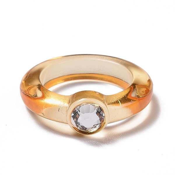 PandaHall Transparent Acrylic Finger Rings, Goldenrod, US Size 7 1/2(17.7mm) Acrylic Gold
PandaHall Transparent Acrylic Finger Rings, Goldenrod, US Size 7 1/2(17.7mm) Acrylic Gold