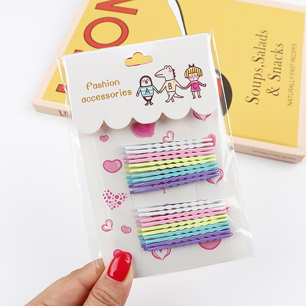 PandaHall Colorful Hair Clips Set, Cute and Versatile Wave & Straight Barrettes for Women Girls, Mixed Color, size 1 Other Multicolor
PandaHall Colorful Hair Clips Set, Cute and Versatile Wave & Straight Barrettes for Women Girls, Mixed Color, size 1 Other Multicolor