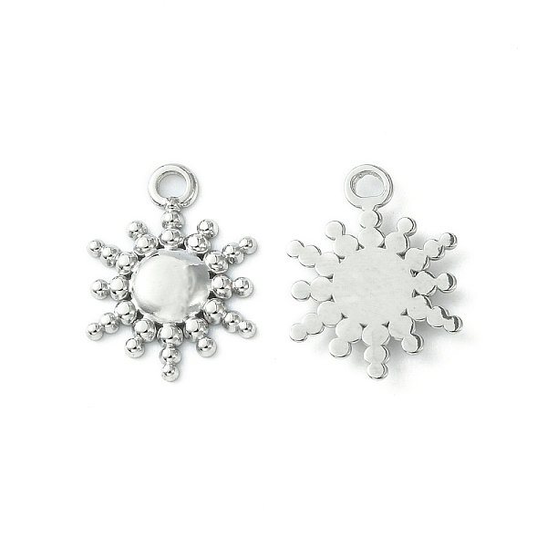 PandaHall 304 Stainless Steel Charms, Sun Charms, Stainless Steel Color, 14.5x12x1.5mm, Hole: 1.6mm 304 Stainless Steel Sun
PandaHall 304 Stainless Steel Charms, Sun Charms, Stainless Steel Color, 14.5x12x1.5mm, Hole: 1.6mm 304 Stainless Steel Sun
