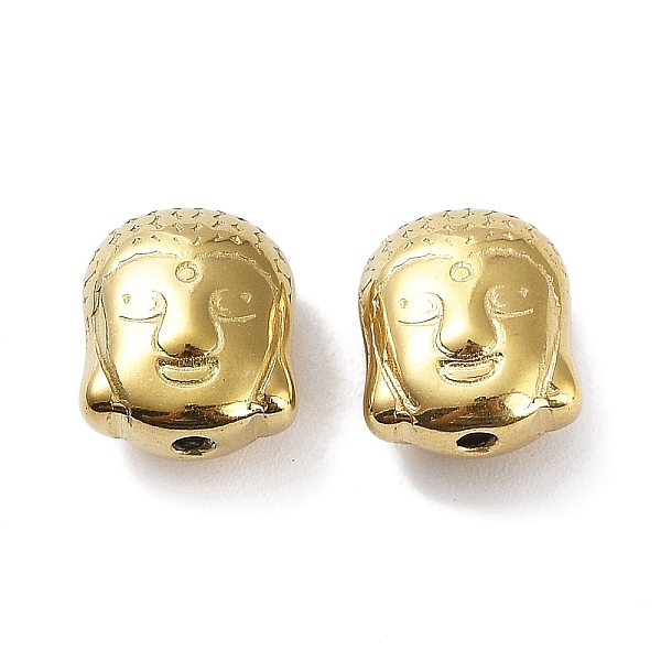 PandaHall Ion Plating(IP) 304 Stainless Steel Beads, Buddha Head, Real 18K Gold Plated, 11x9x6mm, Hole: 1.2mm 304 Stainless Steel Others
PandaHall Ion Plating(IP) 304 Stainless Steel Beads, Buddha Head, Real 18K Gold Plated, 11x9x6mm, Hole: 1.2mm 304 Stainless Steel Others
