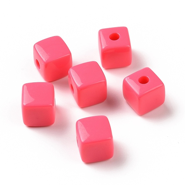 PandaHall Opaque Acrylic Beads, Cube, Light Coral, 12.2x12.2x12.2mm, Hole: 3.7mm, about 288pcs/500g Acrylic Cube
PandaHall Opaque Acrylic Beads, Cube, Light Coral, 12.2x12.2x12.2mm, Hole: 3.7mm, about 288pcs/500g Acrylic Cube