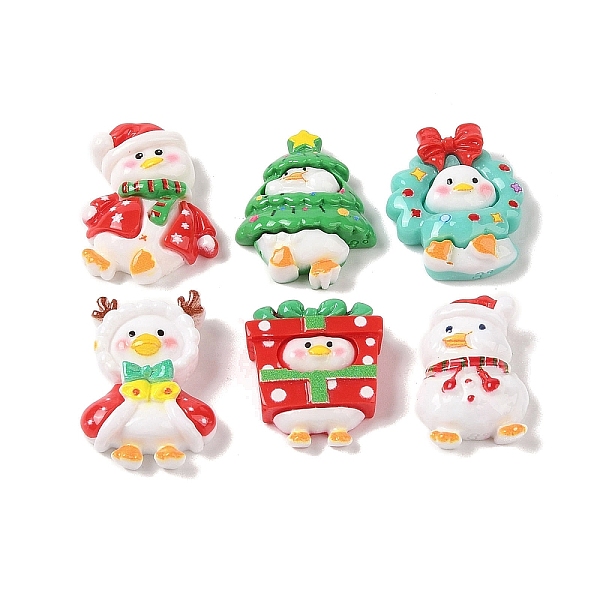 PandaHall Christmas Opaque Resin Decoden Cabochons, Duck Mixed Shapes, Mixed Color, 26.5~32x19~24x8.5~9mm Resin Mixed Shapes Multicolor
PandaHall Christmas Opaque Resin Decoden Cabochons, Duck Mixed Shapes, Mixed Color, 26.5~32x19~24x8.5~9mm Resin Mixed Shapes Multicolor