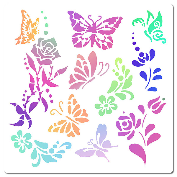 PandaHall GORGECRAFT 11.8 Inch Butterfly Stencil Reusable Painting Plastic Drawing Templates DIY Decorative Flowers Leaves Pattern Template...
PandaHall GORGECRAFT 11.8 Inch Butterfly Stencil Reusable Painting Plastic Drawing Templates DIY Decorative Flowers Leaves Pattern Template...