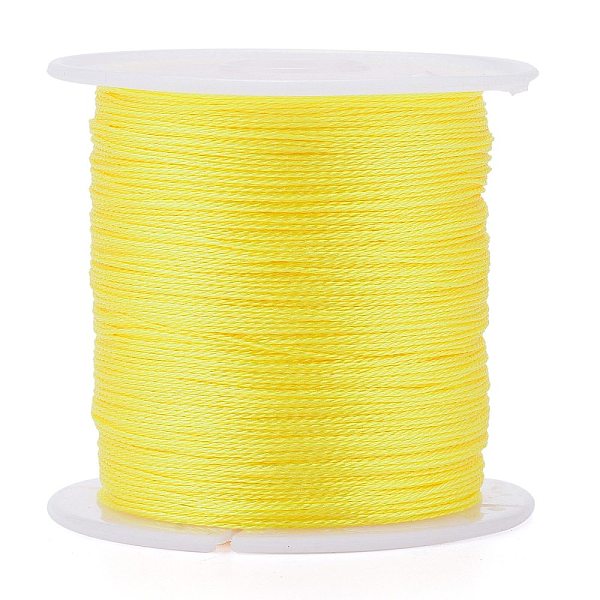 PandaHall Polyester Braided Metallic Thread, for DIY Braided Bracelets Making and Embroidery, Yellow, 0.4mm, 6-Ply, about 54.68 yards...
PandaHall Polyester Braided Metallic Thread, for DIY Braided Bracelets Making and Embroidery, Yellow, 0.4mm, 6-Ply, about 54.68 yards...