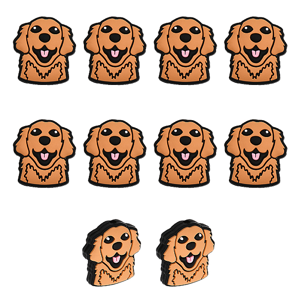 PandaHall CHGCRAFT 10Pcs Labrador Dog Silicone Beads Pen Beads Silicone Loose Spacer Beads for DIY Necklace Bracelet Earrings Keychain..., Brown
PandaHall CHGCRAFT 10Pcs Labrador Dog Silicone Beads Pen Beads Silicone Loose Spacer Beads for DIY Necklace Bracelet Earrings Keychain..., Brown