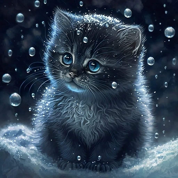 PandaHall DIY Cat Pattern Diamond Painting Kits, including Resin Rhinestones, Diamond Sticky Pen, Tray Plate & Glue Clay, Marine Blue...
PandaHall DIY Cat Pattern Diamond Painting Kits, including Resin Rhinestones, Diamond Sticky Pen, Tray Plate & Glue Clay, Marine Blue...