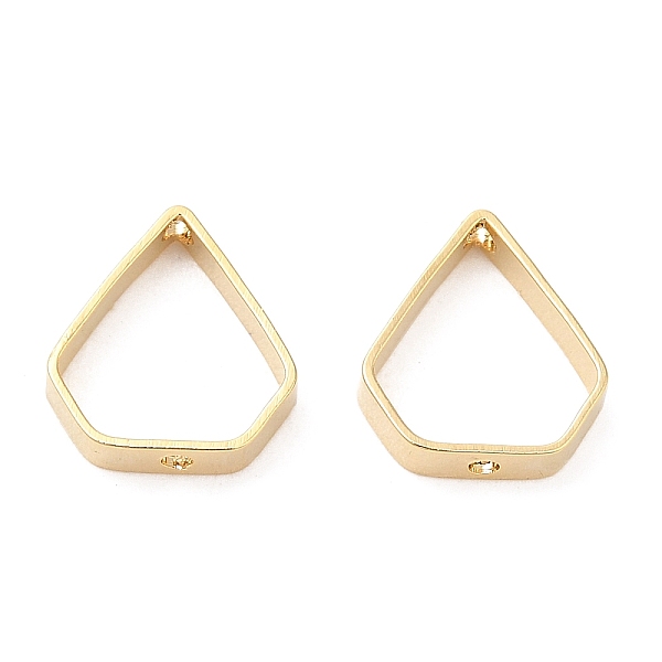 PandaHall Rack Plating Brass Bead Frame, Cadmium Free & Lead Free, Triangle, Real 24K Gold Plated, 10x9x2mm, Hole: 0.7mm Brass Triangle
PandaHall Rack Plating Brass Bead Frame, Cadmium Free & Lead Free, Triangle, Real 24K Gold Plated, 10x9x2mm, Hole: 0.7mm Brass Triangle