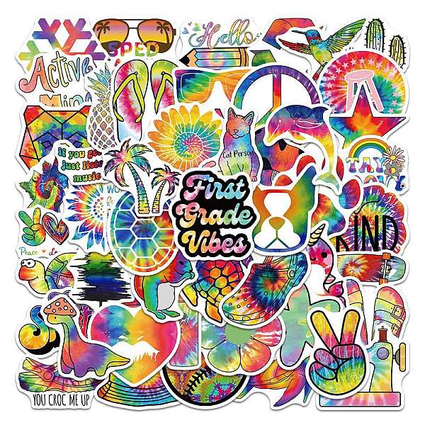 PandaHall 50Pcs Iridescence Style PVC Self Adhesive Cartoon Stickers, Rainbow Color Waterproof Decals for Laptop, Bottle, Luggage Decor..., Multicolor
PandaHall 50Pcs Iridescence Style PVC Self Adhesive Cartoon Stickers, Rainbow Color Waterproof Decals for Laptop, Bottle, Luggage Decor..., Multicolor