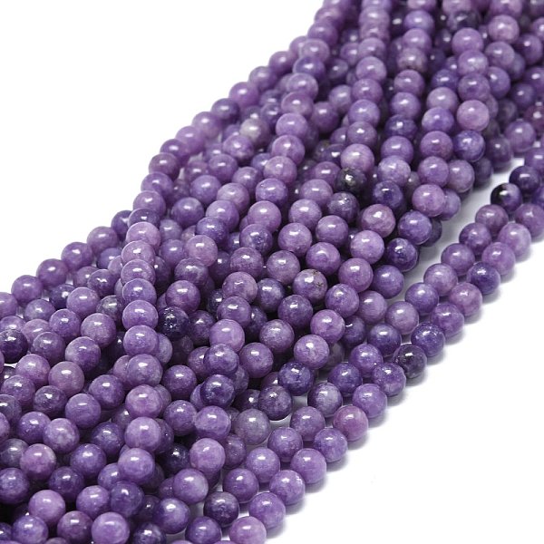 PandaHall Natural Lepidolite/Purple Mica Stone Beads Strands, Round, 6~6.5mm, Hole: 0.8mm, about 66pcs/strand, 15.55 inch(39.5cm) Lepidolite...
PandaHall Natural Lepidolite/Purple Mica Stone Beads Strands, Round, 6~6.5mm, Hole: 0.8mm, about 66pcs/strand, 15.55 inch(39.5cm) Lepidolite...