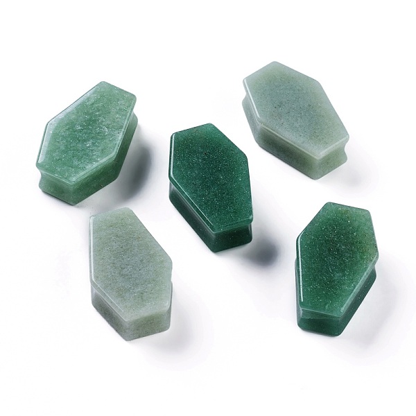PandaHall Natural Green Aventurine Beads, Coffin, No Hole/undrilled, for Wire Wrapped Pendant Making, 33x21x12mm Green Aventurine Others
PandaHall Natural Green Aventurine Beads, Coffin, No Hole/undrilled, for Wire Wrapped Pendant Making, 33x21x12mm Green Aventurine Others