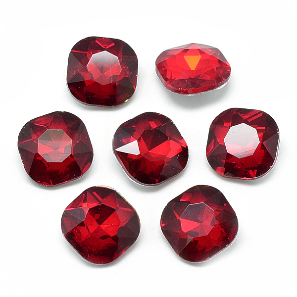 PandaHall Pointed Back Glass Rhinestone Cabochons, Faceted, Back Plated, Square, Red, 12x12x5mm Glass Rhinestone Square Red
PandaHall Pointed Back Glass Rhinestone Cabochons, Faceted, Back Plated, Square, Red, 12x12x5mm Glass Rhinestone Square Red