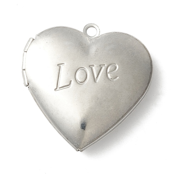 PandaHall 304 Stainless Steel Diffuser Locket Pendants, Photo Frame Pendants for Necklaces, Heart with Love, Stainless Steel Color...
PandaHall 304 Stainless Steel Diffuser Locket Pendants, Photo Frame Pendants for Necklaces, Heart with Love, Stainless Steel Color...