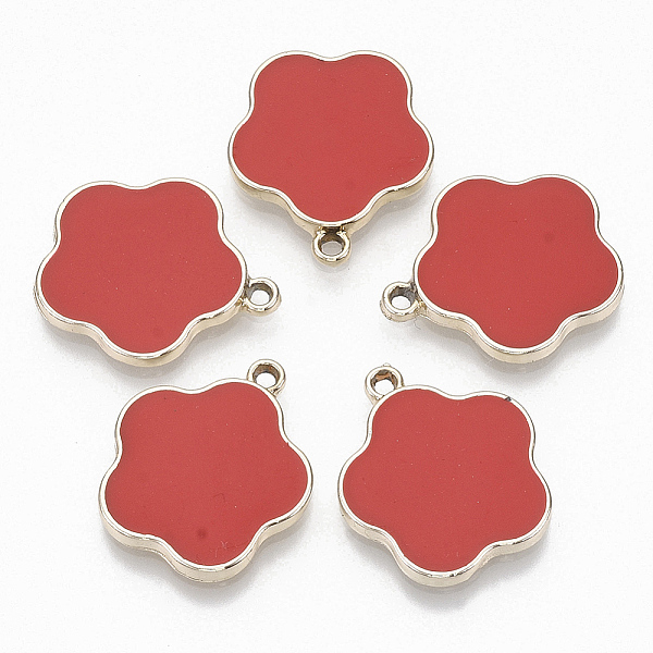 PandaHall Eco-Friendly Alloy Enamel Pendants, Flower, Light Gold, Red, 22.5x19.5x2mm, Hole: 1.6mm Alloy+Enamel Flower Red
PandaHall Eco-Friendly Alloy Enamel Pendants, Flower, Light Gold, Red, 22.5x19.5x2mm, Hole: 1.6mm Alloy+Enamel Flower Red