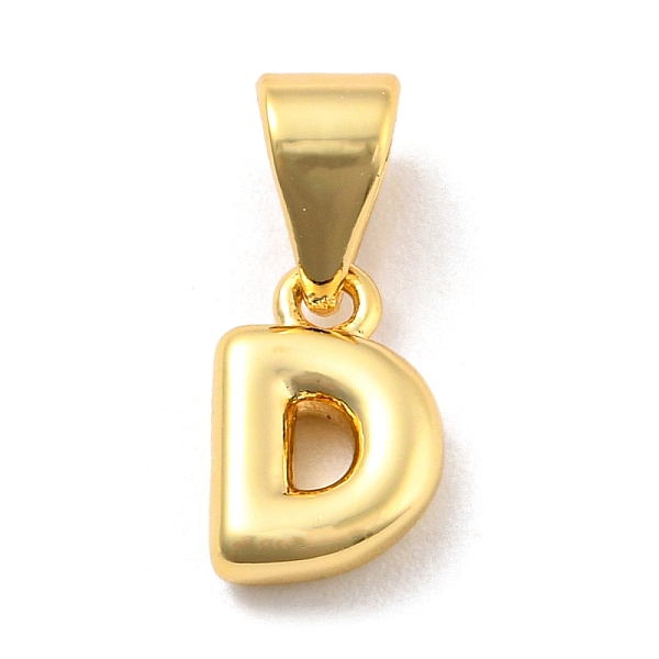 PandaHall Brass Charms, Real 18K Gold Plated, Long-Lasting Plated, Lead Free & Cadmium Free, Letter Charm, Letter D, 9x6x2mm, Hole: 5x3.5mm...
PandaHall Brass Charms, Real 18K Gold Plated, Long-Lasting Plated, Lead Free & Cadmium Free, Letter Charm, Letter D, 9x6x2mm, Hole: 5x3.5mm...