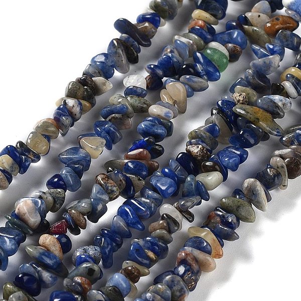 PandaHall Natural Sodalite Beads Strands, Chip, 4~12x3~5x1~4mm, Hole: 0.5mm, 16.06''(40.8cm) Sodalite Chip
PandaHall Natural Sodalite Beads Strands, Chip, 4~12x3~5x1~4mm, Hole: 0.5mm, 16.06''(40.8cm) Sodalite Chip